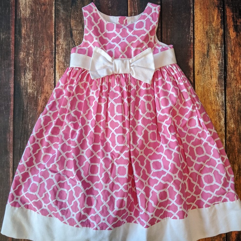 Girls Sleeveless Woven Dress